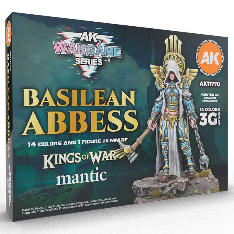 AK Interactive Wargame Signature Starter - Basilean Abbess AK-11770