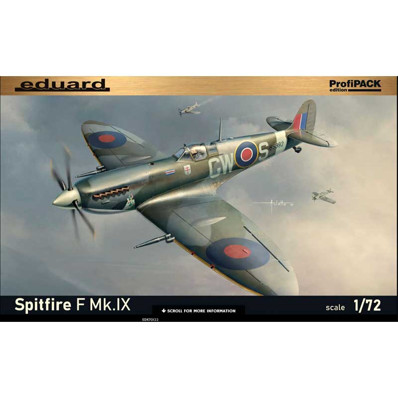 Eduard Spitfire F Mk.IX Profipack (1/72) 70122