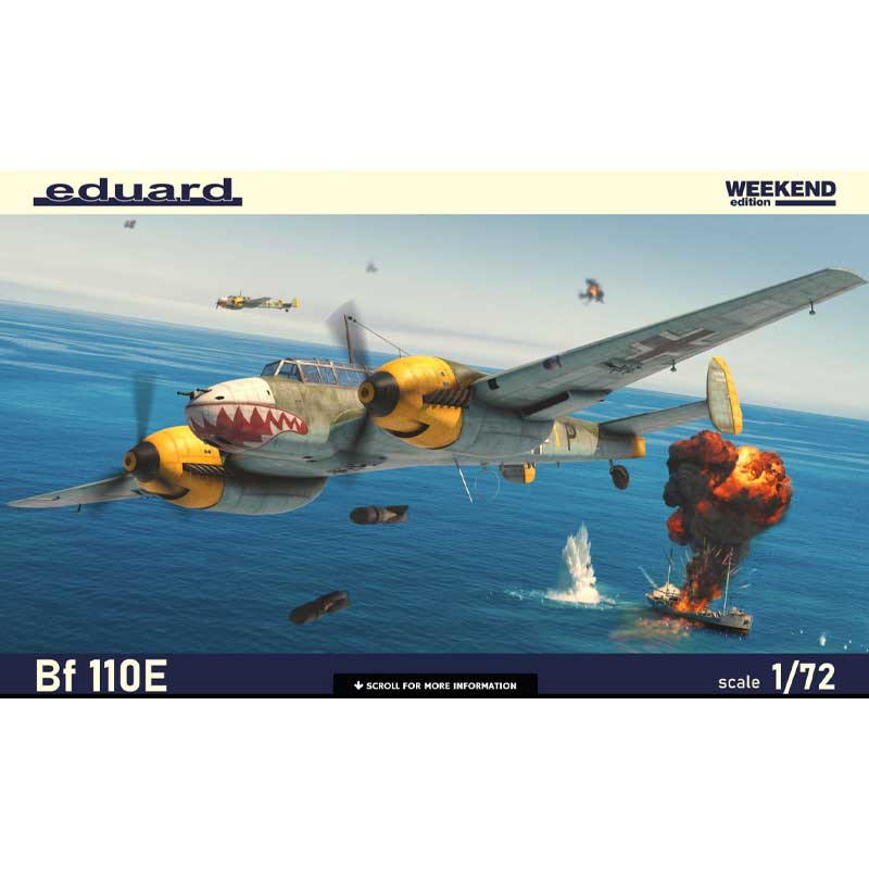 Eduard Bf 110E Weekend (1/72) 7464