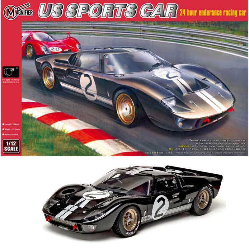 1/12 US Sports Car Ford GT40 Mk II MAG00019 Magnifier