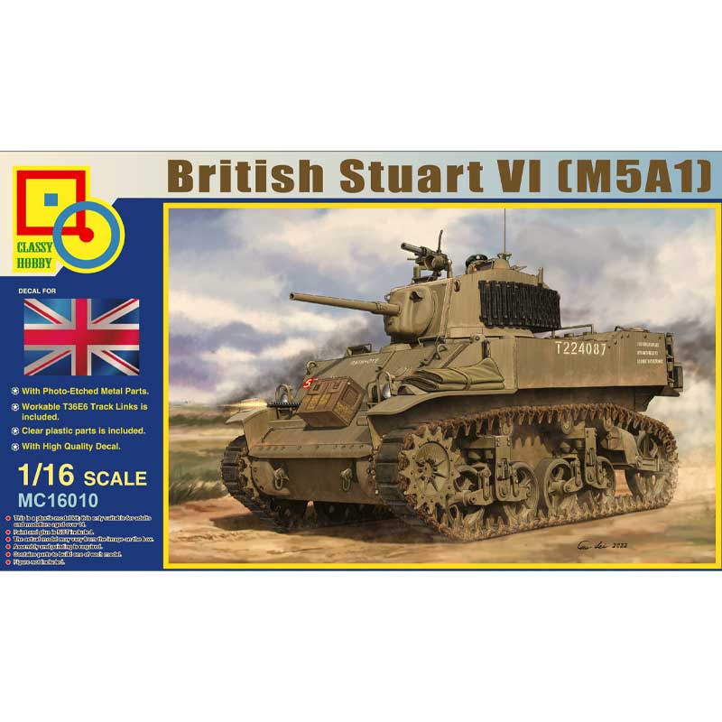 1/16 MC16010 British Stuart VI M5A1 Classy Hobby MC160010