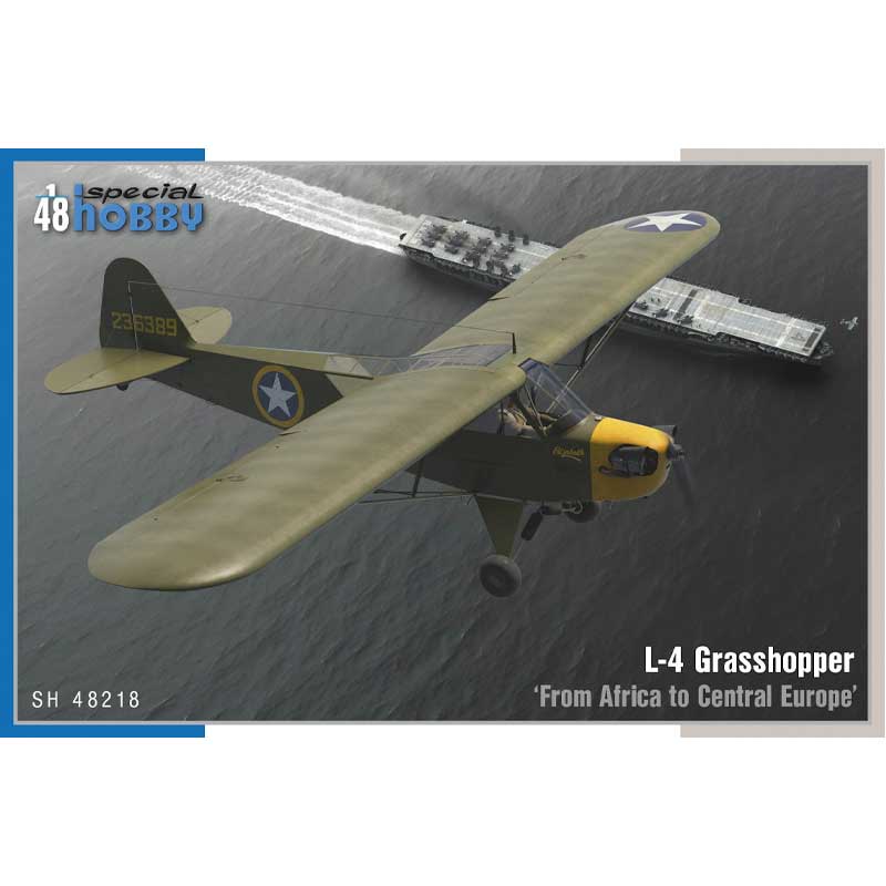 Special Hobby Piper L-4 Grasshopper 'From Africa to Central Europe (1/48) SH48218