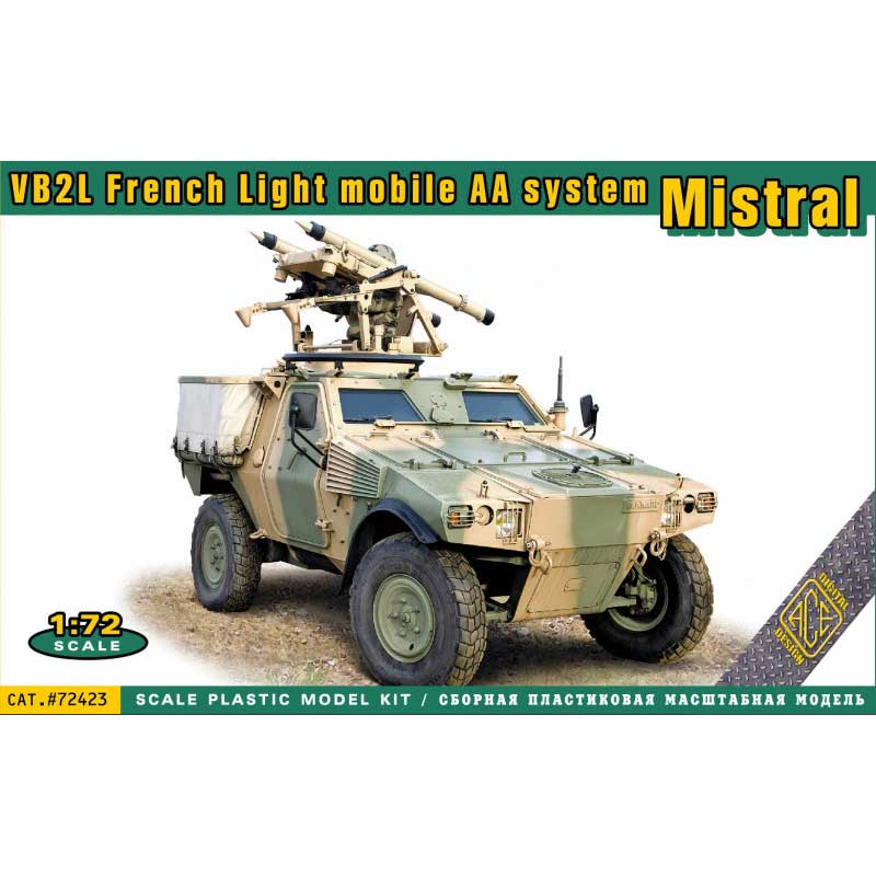 1/72 Mistral VB2L French Light Mobile AA System 72423 ACE Models