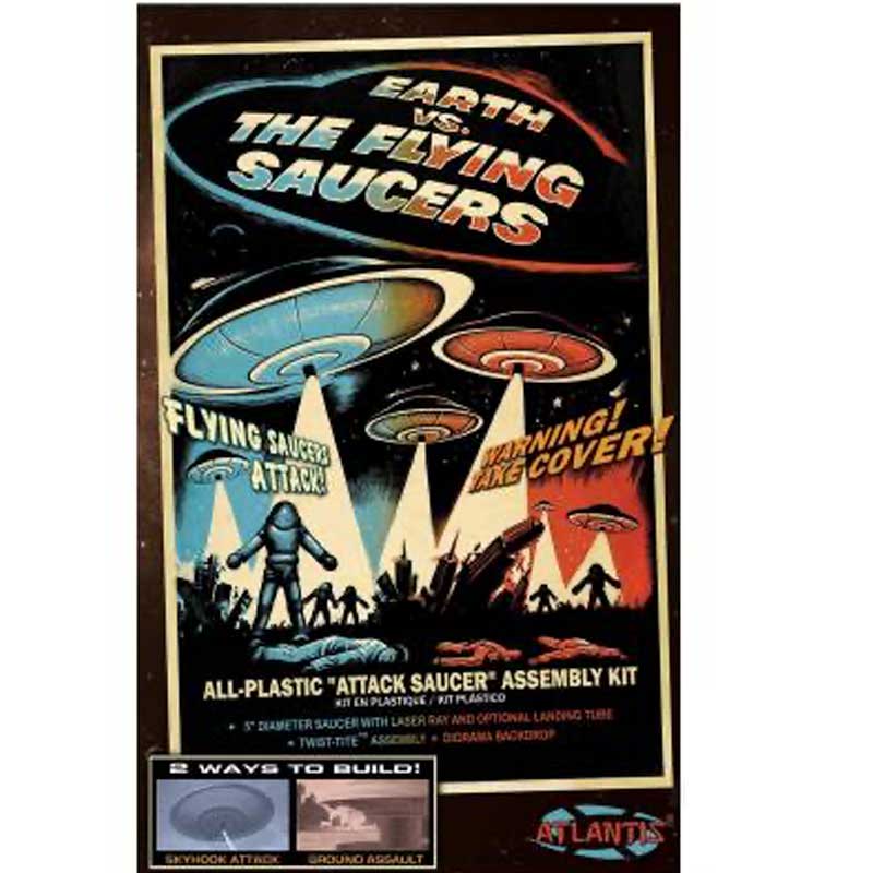 Earth vs The Flying Saucer - reissue C1005 Atlantis Models