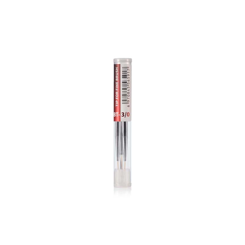DSPIAE Fine Brush Tips 3/0 3PCS FBT-3/0