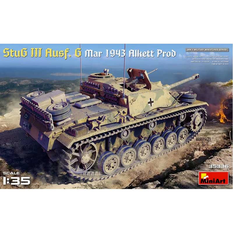 Miniart StuG III Ausf G Mar 1943 Alkett Prod (1/35) 35336