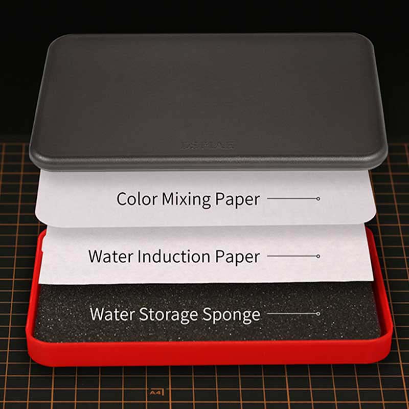 DSPIAE Moisturising Color Mixing Tray For Acrylic Paints MP-01PRO