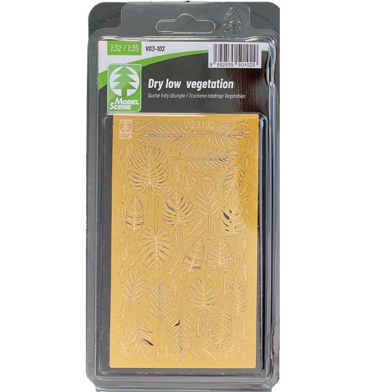 Dry Low Jungle Vegetation (1:32 / 1:35 / 1:48) VG3-102 Model Scene