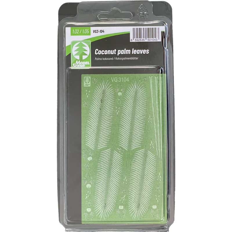 Coconut Palm Leaves (1:32 / 1:35 / 1:48) VG3-104 Model Scene