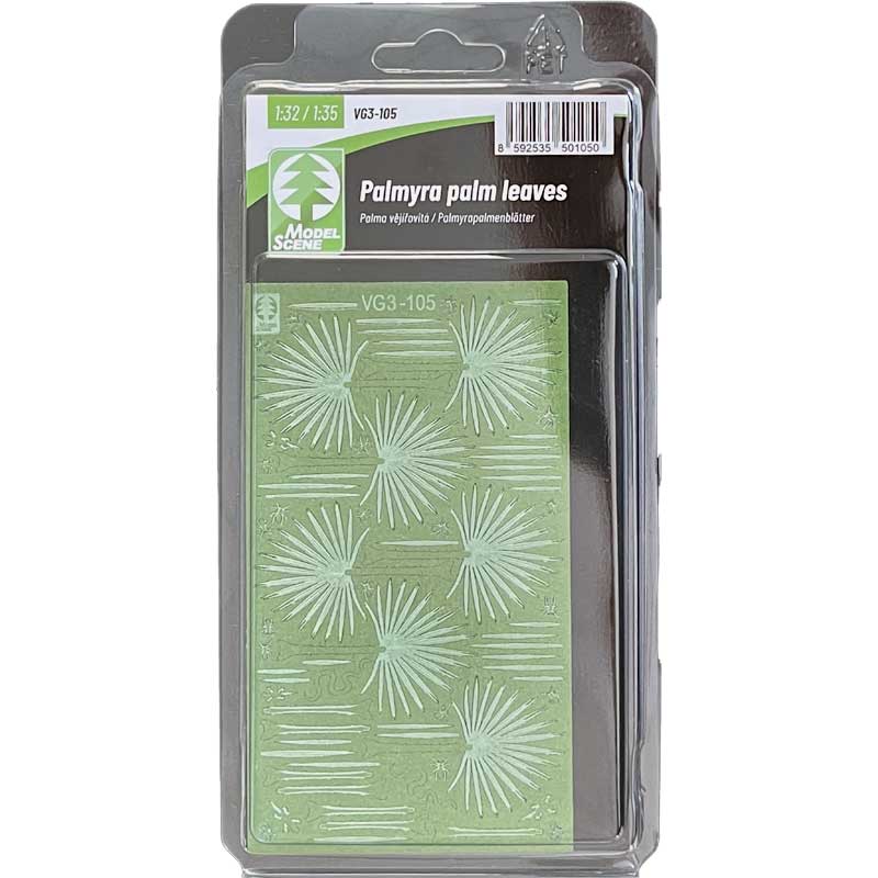 Palmyra Palm Leaves (1:32 / 1:35 / 1:48) VG3-105 Model Scene