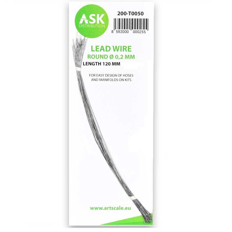 Lead Wire - Round 0,2mm X 120mm ASK 200-T0050