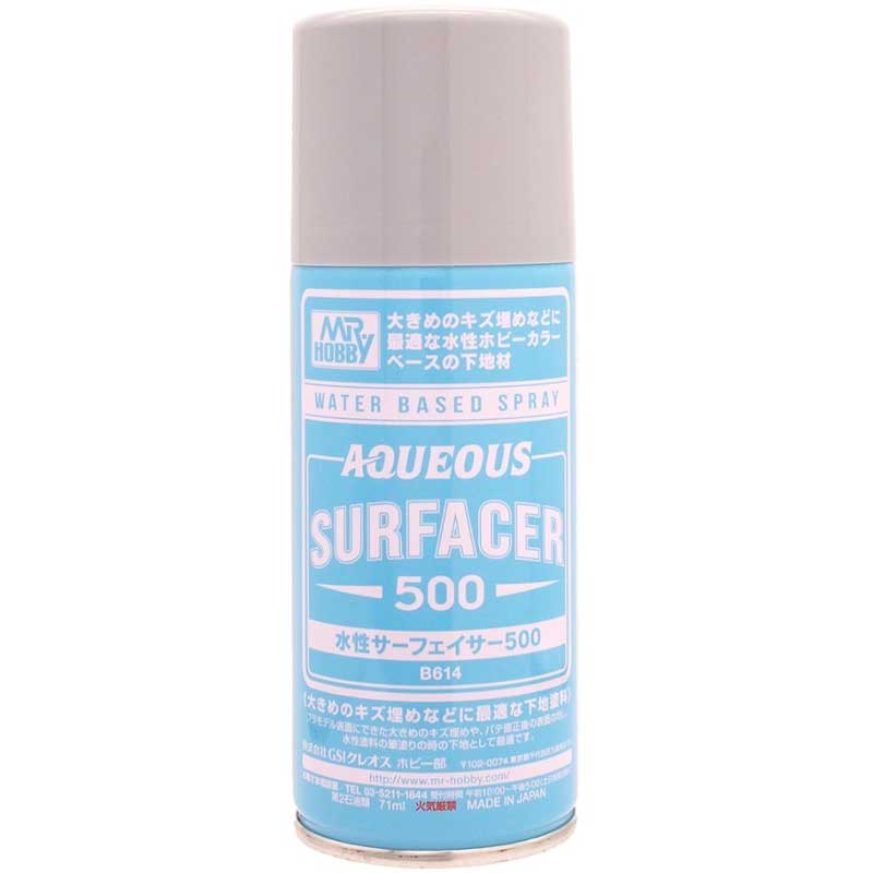 Mr Hobby - Mr Aqueous Surfacer 500 Spray (170ml) B-614