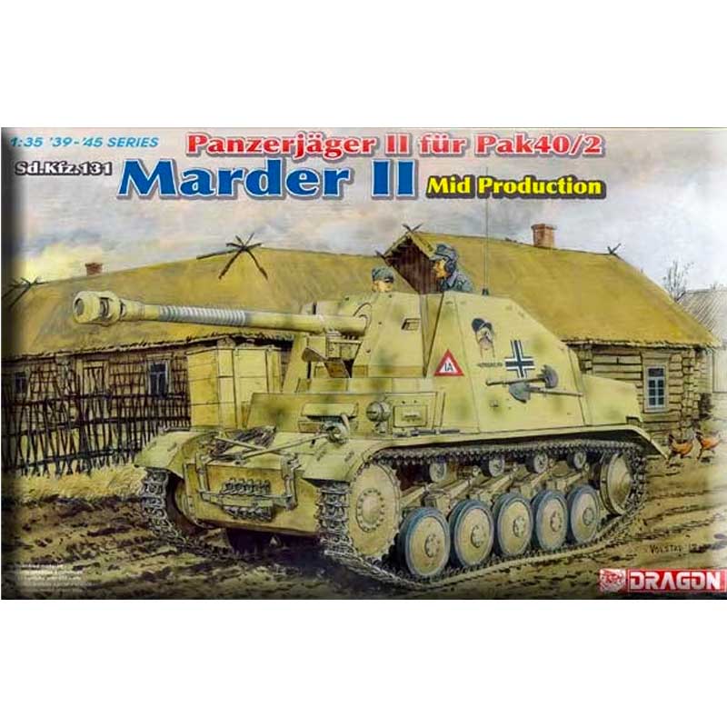 Dragon Sd.Kfz.131 Panzerjager II fur PaK 40/2 "Marder II" (1/35) 6423