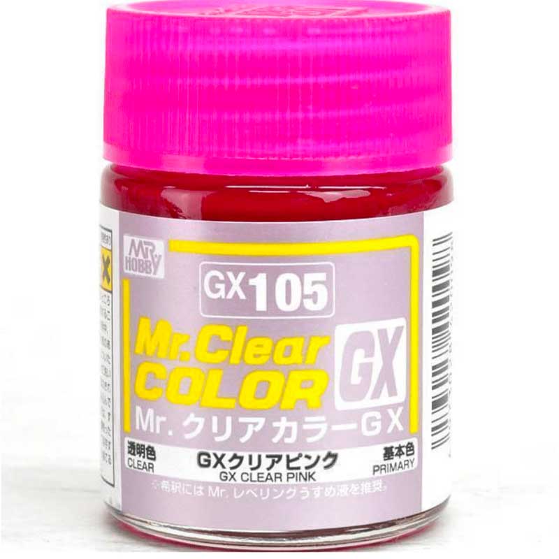 Mr Clear Color GX - Clear Pink Lacquer (18ml) GX-105