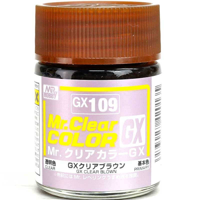 Mr Clear Color GX - Clear Brown Lacquer (18ml) GX-109