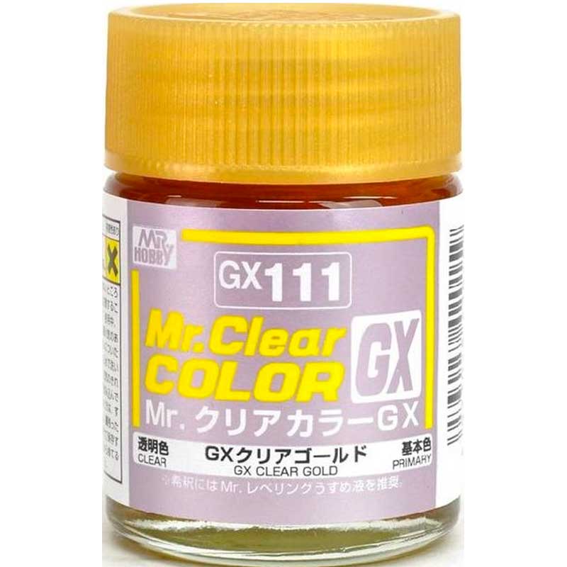 Mr Clear Color GX - Clear Gold Lacquer (18ml) GX-111