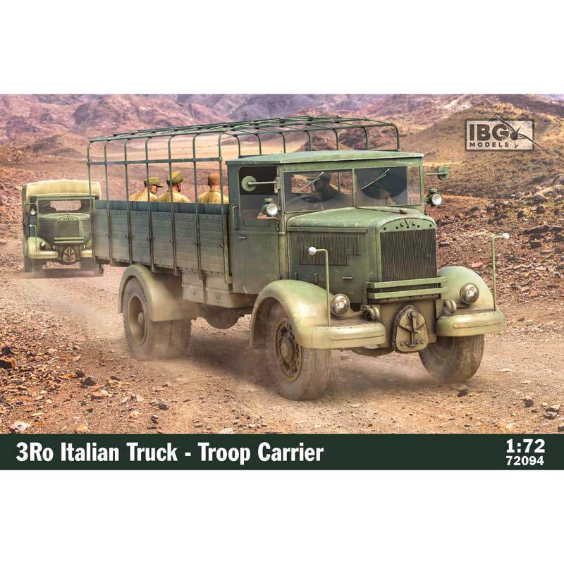 IBG Models 3Ro Italian Truck Troop Carrier (1/72) 72094
