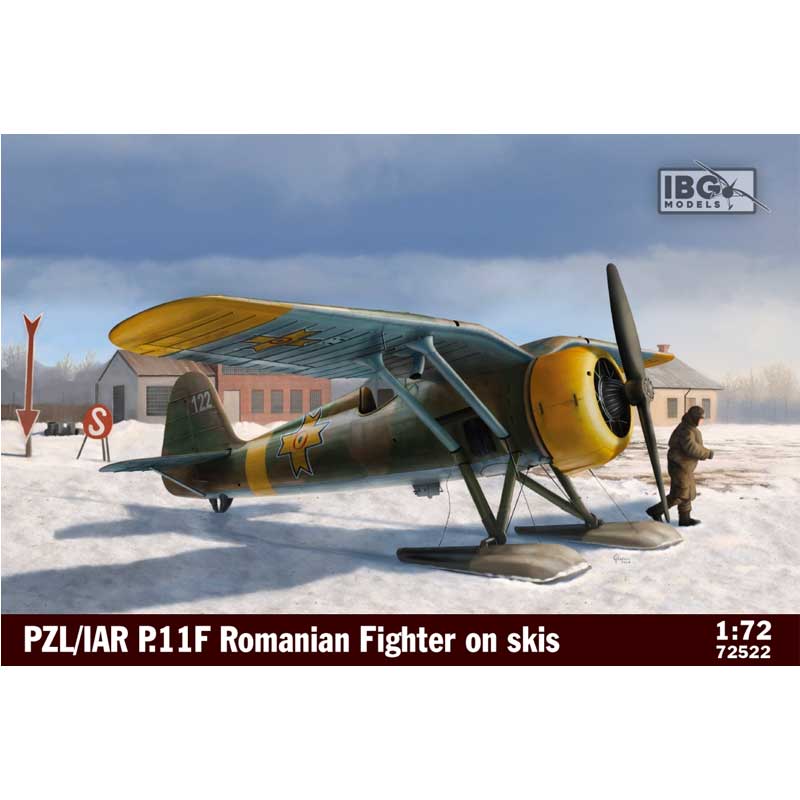 IBG Models PZL/IAR P.11F Romanian fighter on Skis (1/72) 72522
