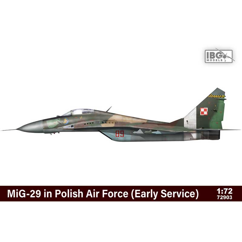 IBG Models Mikoyan MiG-29 in Polish Air Force (Early Service) (1/72) 72903