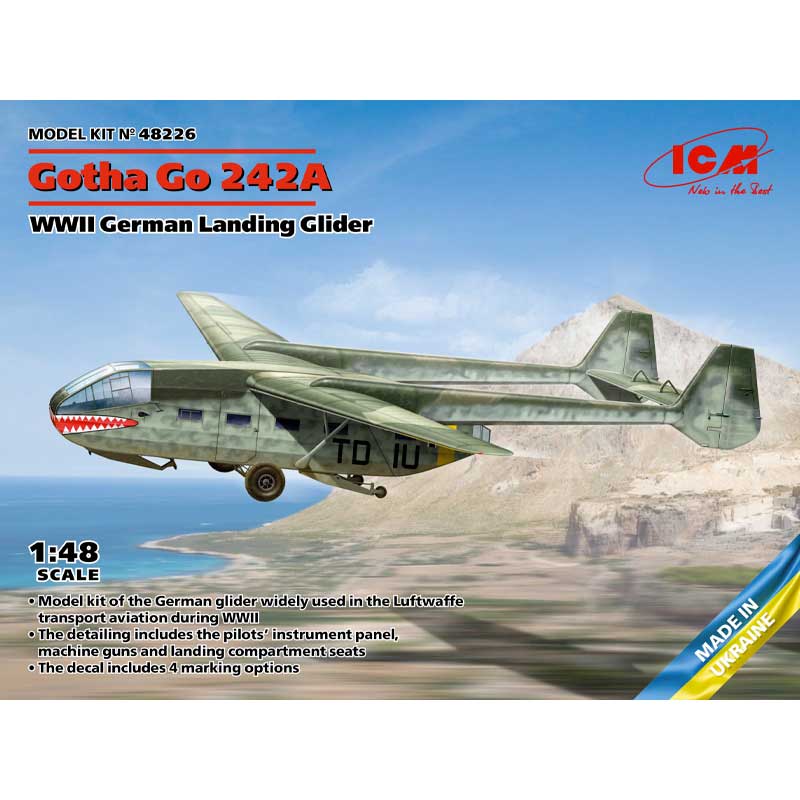 1/48 Gotha Go-242A WWII German Landing Glider 48226 ICM