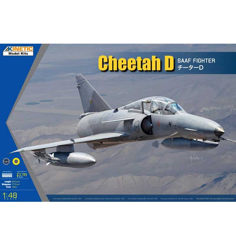 1/48 Atlas Cheetah D SAAF Kinetic K48081 *Damaged Box*