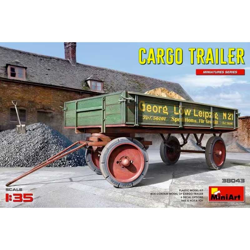 Miniart German Cargo Trailer 38043 (1/35) 38043