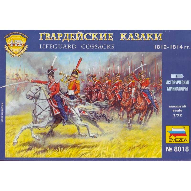 Zvezda Lifeguard Cossacks (1/72) 8018