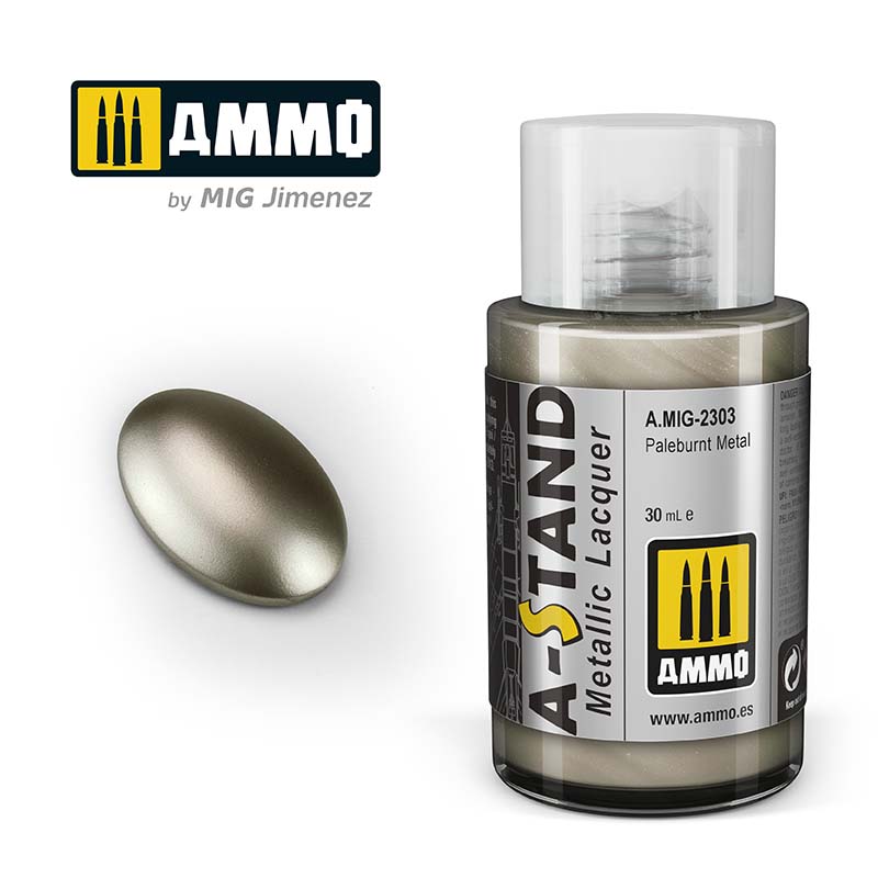 30ml Pale Burnt Metal Ammo A.MIG-2303