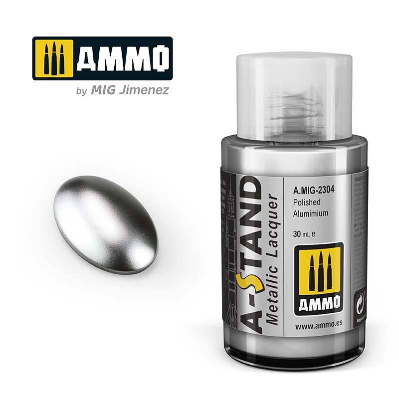 30ml Polished Aluminium Ammo A.MIG-2304