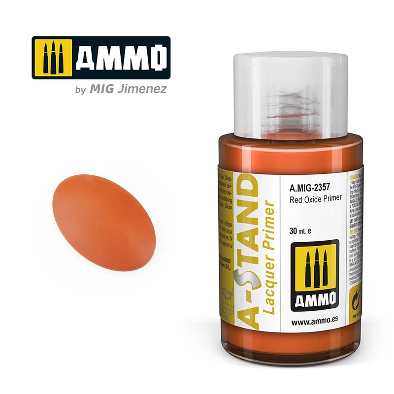 30ml Red Oxide Primer Ammo A.MIG-2357