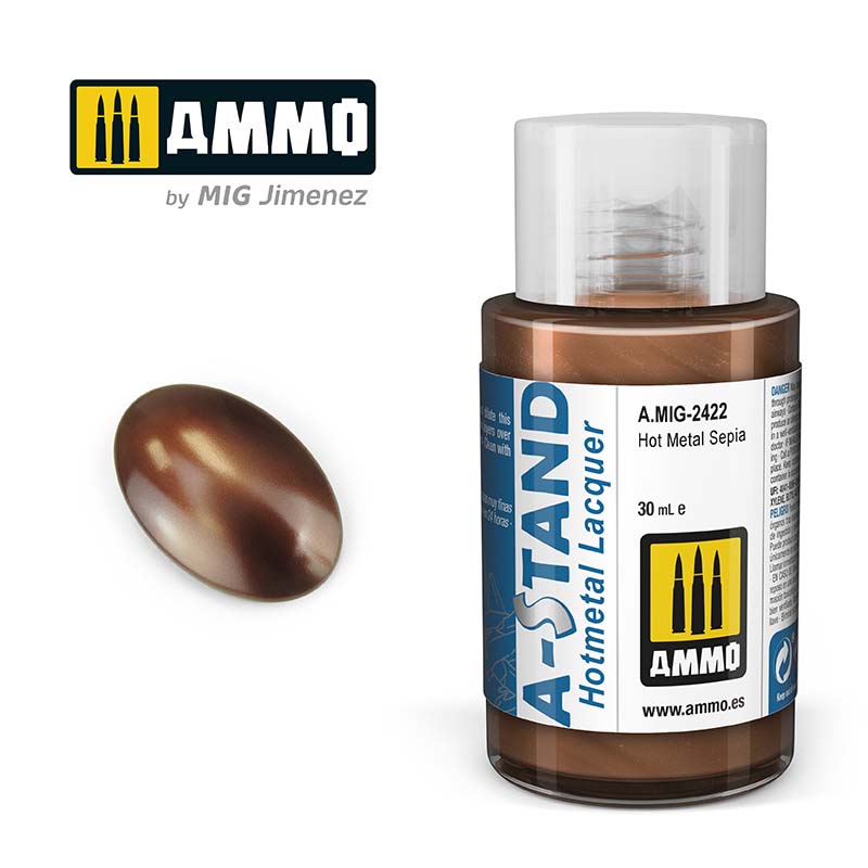30ml Hot Metal Sepia Ammo A.MIG-2422