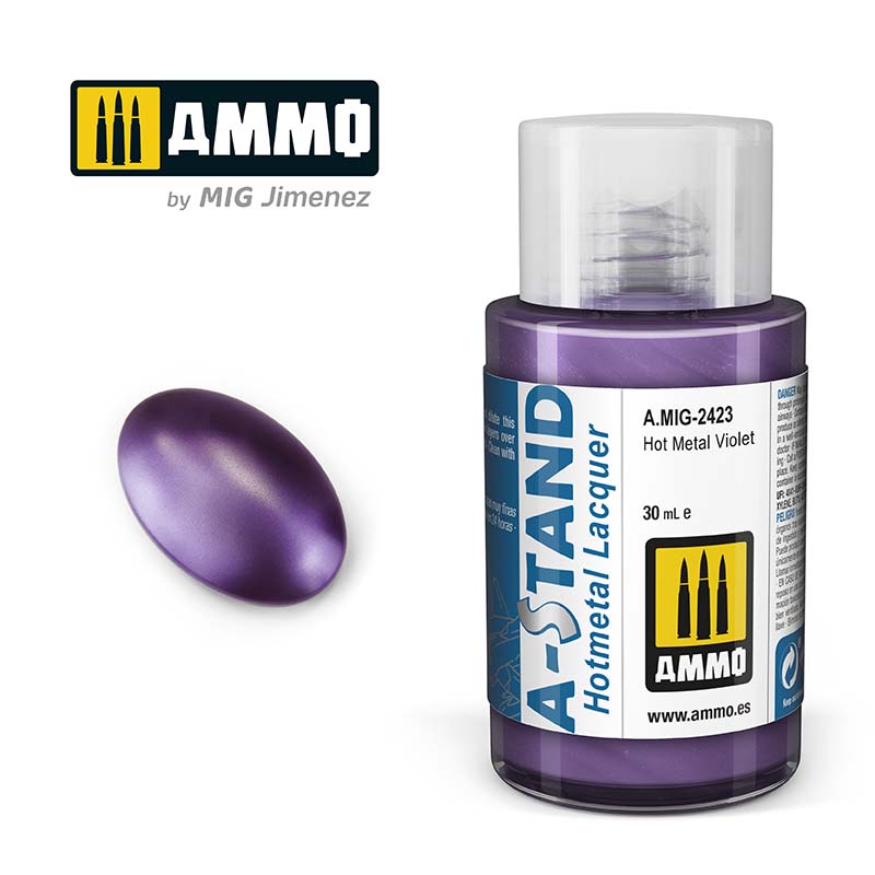 30ml Hot Metal Violet Ammo A.MIG-2423