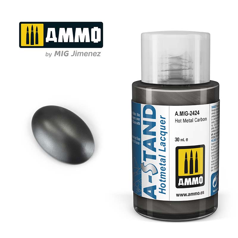 30ml Hot Metal Carbon Ammo A.MIG-2424