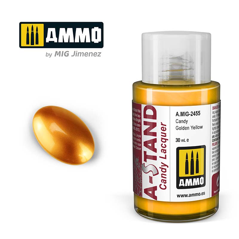 30ml Candy Golden Yellow Ammo A.MIG-2455