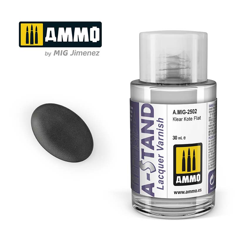 30ml Klear Kote Flat Ammo A.MIG-2502