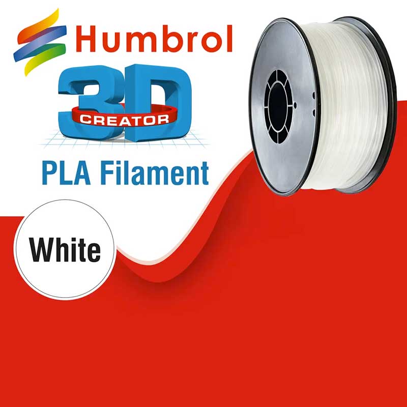 PLA Filament (White) Humbrol AG9173
