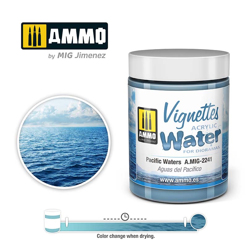 100ml Pacific Waters A.MIG-2241 Ammo