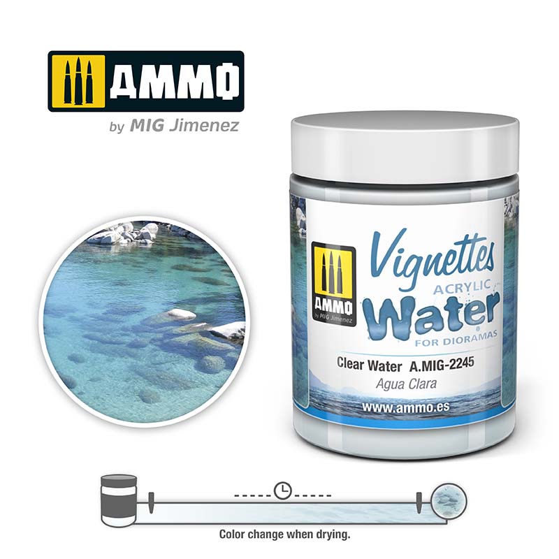 100ml Clear Water Ammo A.MIG-2245