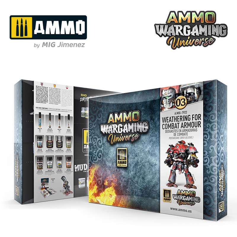 Ammo Wargaming Universe #03 - Weathering Combat Armour A.MIG-7922 Ammo