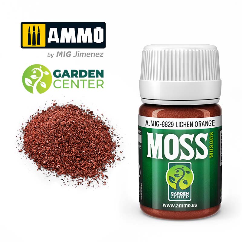 Lichen Orange Moss A.MIG-8829 Ammo