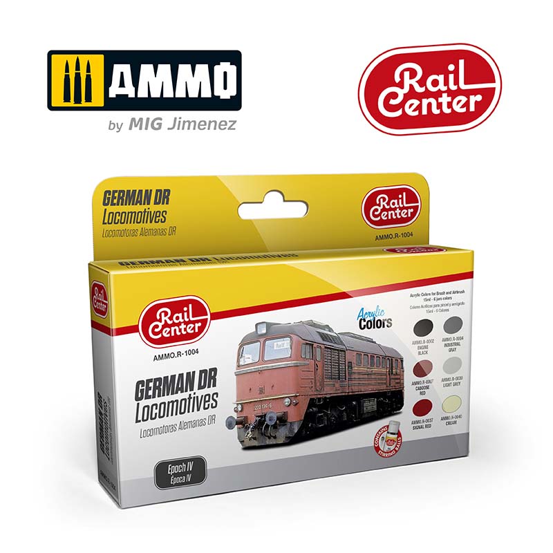 German DR Locomotives Epoch IV AMMO.R-1004 Ammo
