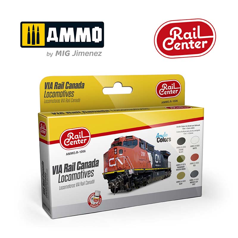 Via Rail Canada Locomotives AMMO.R-1006 Ammo