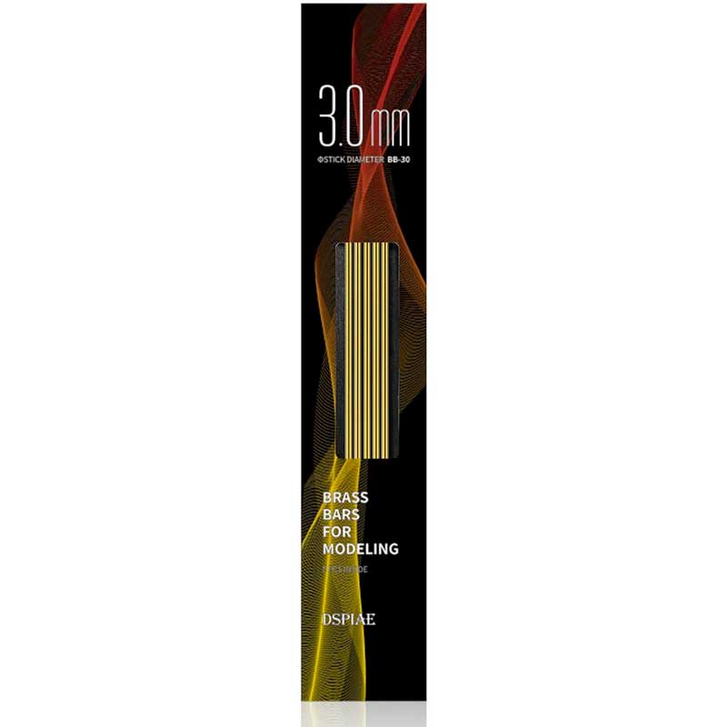 DSPIAE 3.0mm Brass Rod (5PCS) BB-3.0