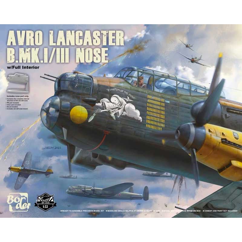 Border Model Avro Lancaster B.Mk.I/III Nose w/ Full Interior (1/32) BF-008