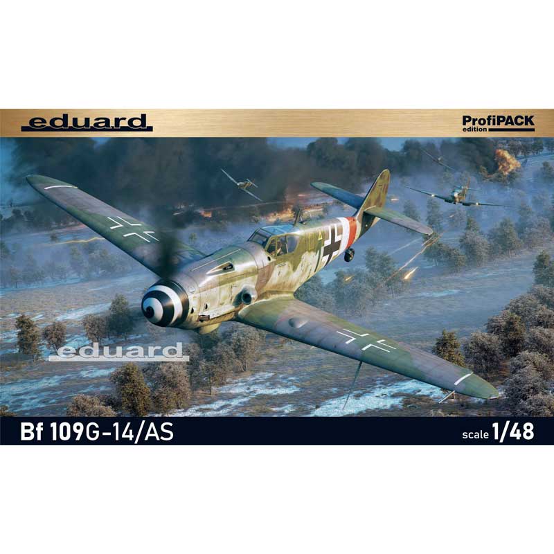 Eduard Messerschmitt Bf-109G-14/AS ProfiPACK Edition (1/48) 82162