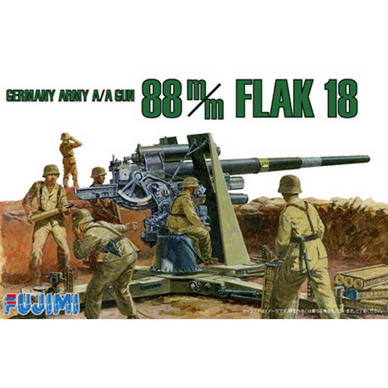 1/76 German Army 88mm Flak 18 76120 Fujimi