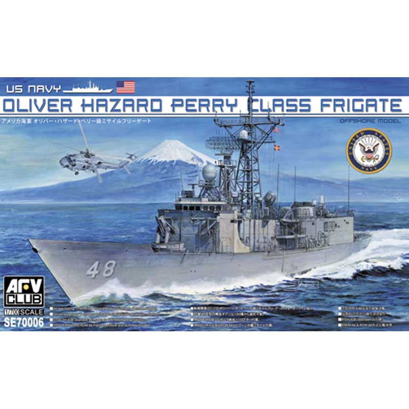 AFV Club USS Oliver Hazard Perry Class Frigate (1/700) SE70006