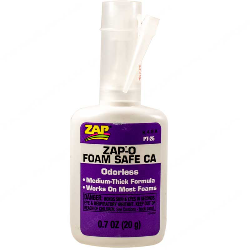 Zap Odourless Foam Safe CA (20g) PT25