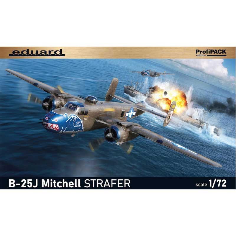 Eduard North-American B-25J Mitchell STRAFER ProfiPACK Edition (1/72) 7012