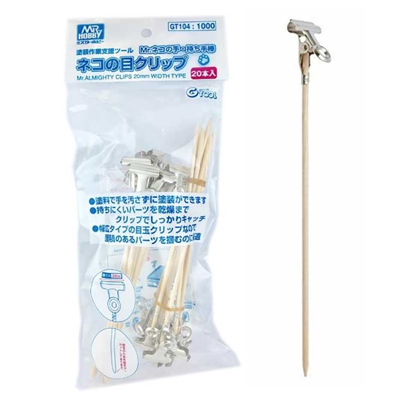 Mr Hobby Mr. Almighty Clips 20mm Wide (20pk) | GT-104